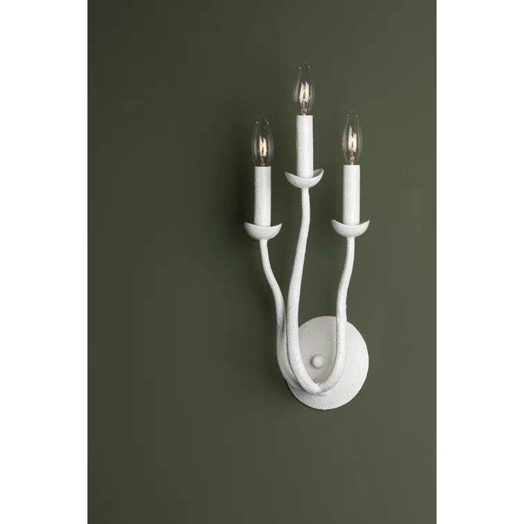 Bostick Sconce - White / 3 Light
