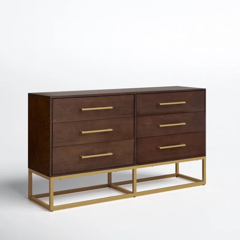 Sheldon 6 - Drawer Double Dresser