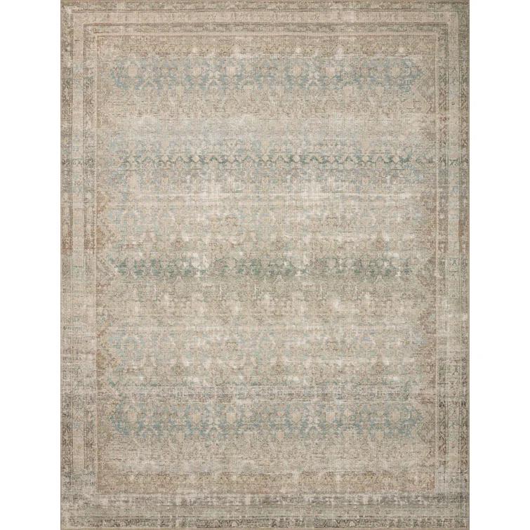 Angela Rose x Loloi Aubrey Jade / Natural Area Rug