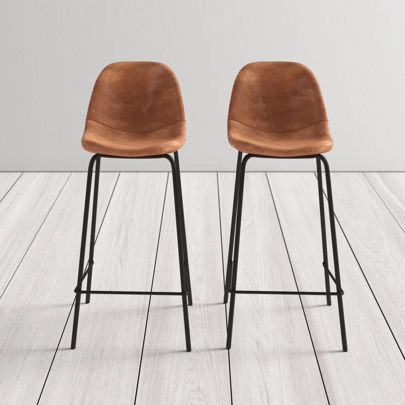 Kody Vegan Leather Bar & Counter Stool