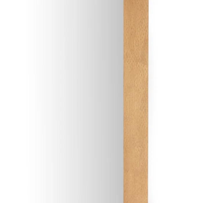 Larkin Burl Wood Floor Mirror - Burl Wood