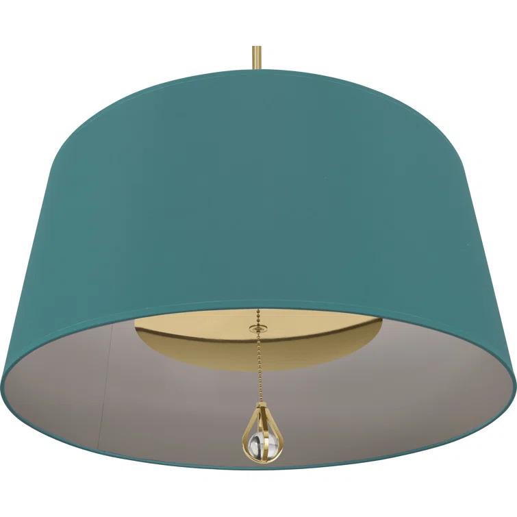 Robert Abbey Custis 3 - Light Drum Chandelier