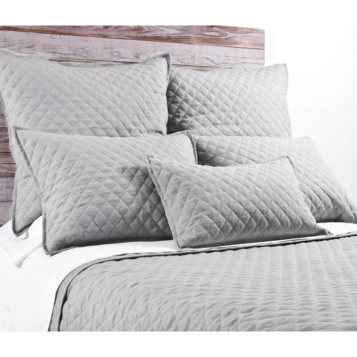 Hampton Quilted Sham by Pom Pom at Home - Cream / Standard