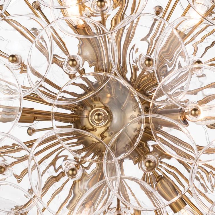 Regina Andrew Poppy 9 - Light Dimmable Sputnik Sphere Chandelier