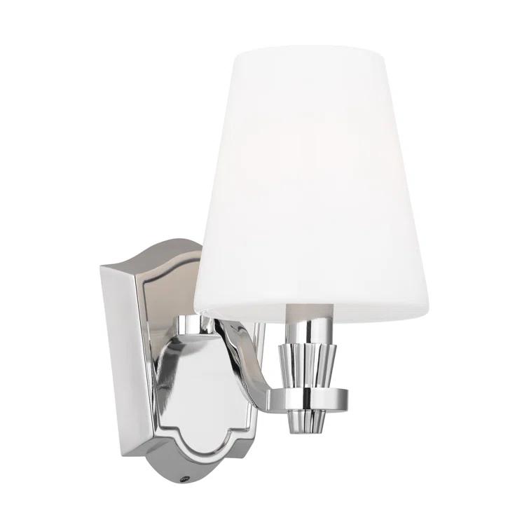 Isla Single Alabaster Dimmable Bath Sconce