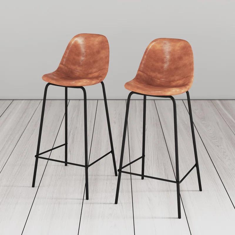 Kody Vegan Leather Bar & Counter Stool