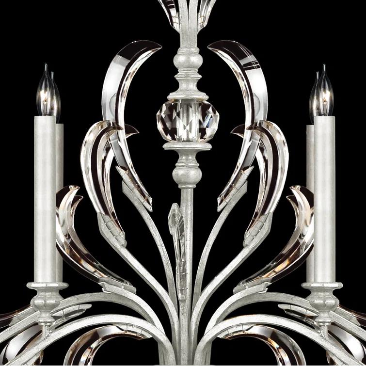 Beveled Arcs 6 - Light Classic / Traditional Chandelier