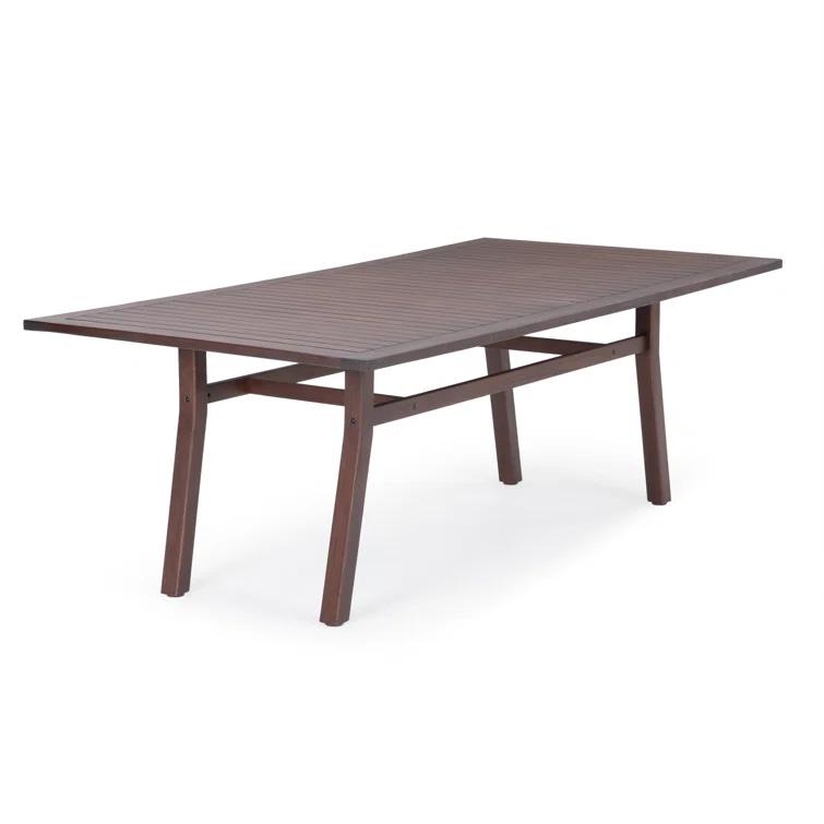 Minhaj 8 - Person Rectangular Outdoor Dining Set with Cushions