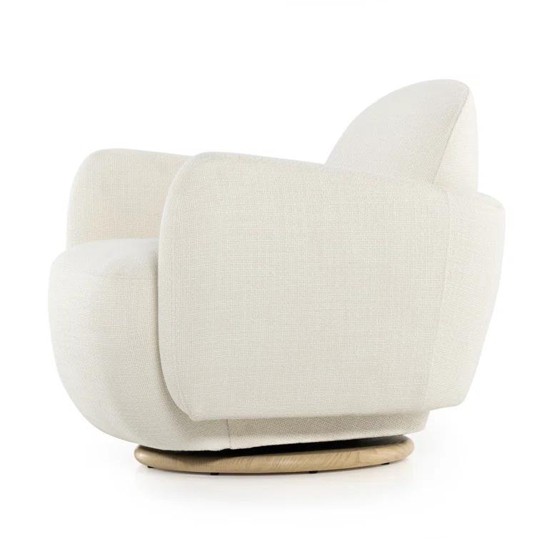 Nikita Swivel Chair - White