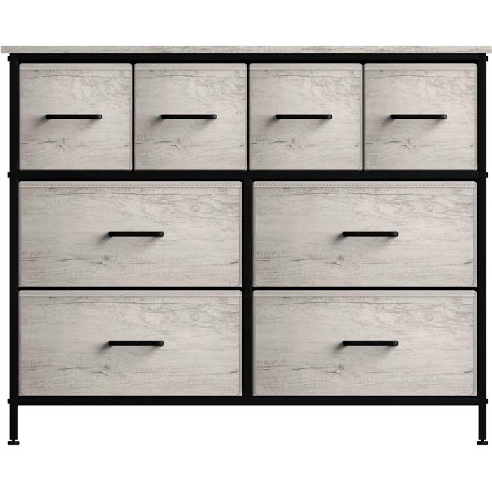 Sorbus Sorbus 8 Drawers Chest Dresser with Knob Handle