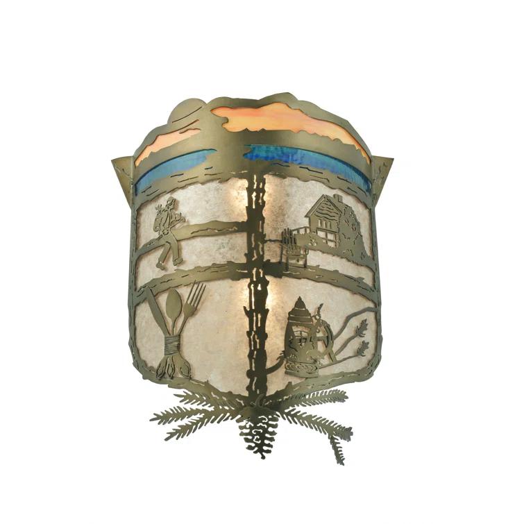Meyda Lighting Lake Flush Mounted Sconce