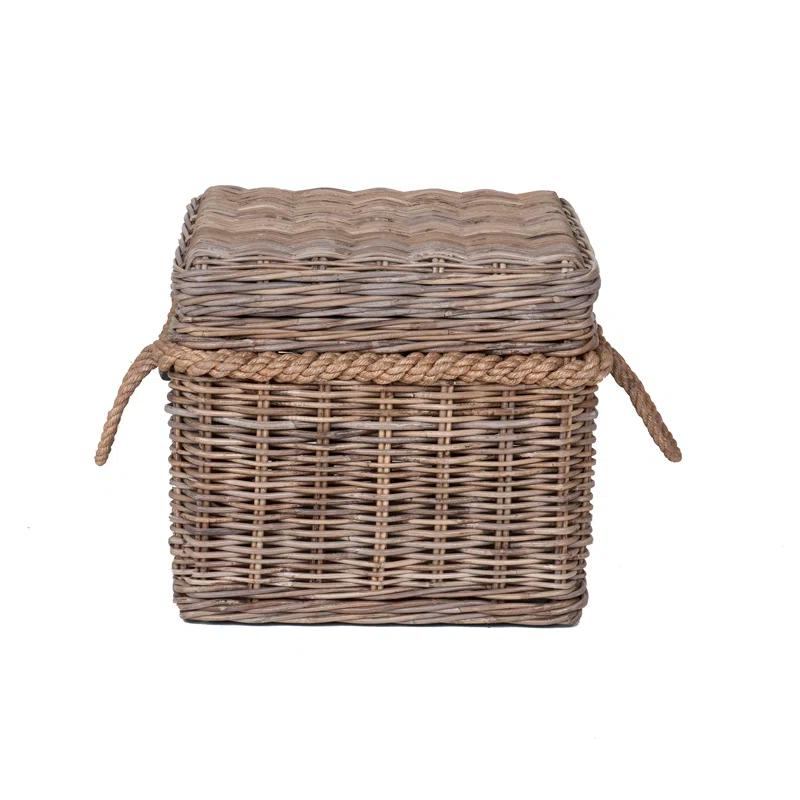 Rattan Storage Cube
