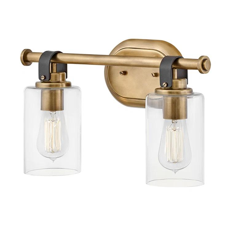 Hinkley Lighting - Two Light Vanity - Halstead - 2 Light Bath Vanity-Heritage