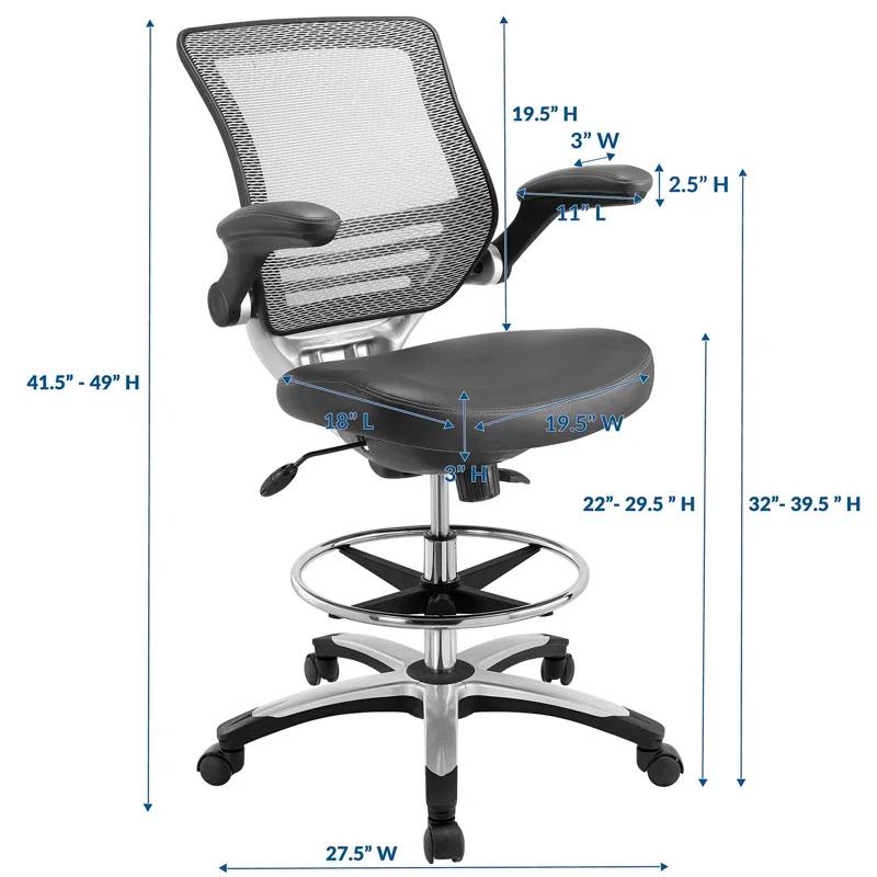 Modway Porch & Den Lesseps Office Drafting Chair
