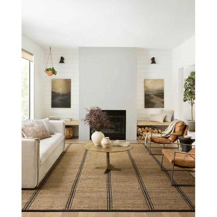 Angela Rose x Loloi Colton Natural / Black Area Rug