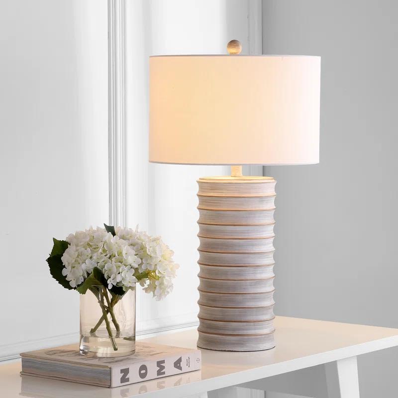 Poppy Resin Table Lamp