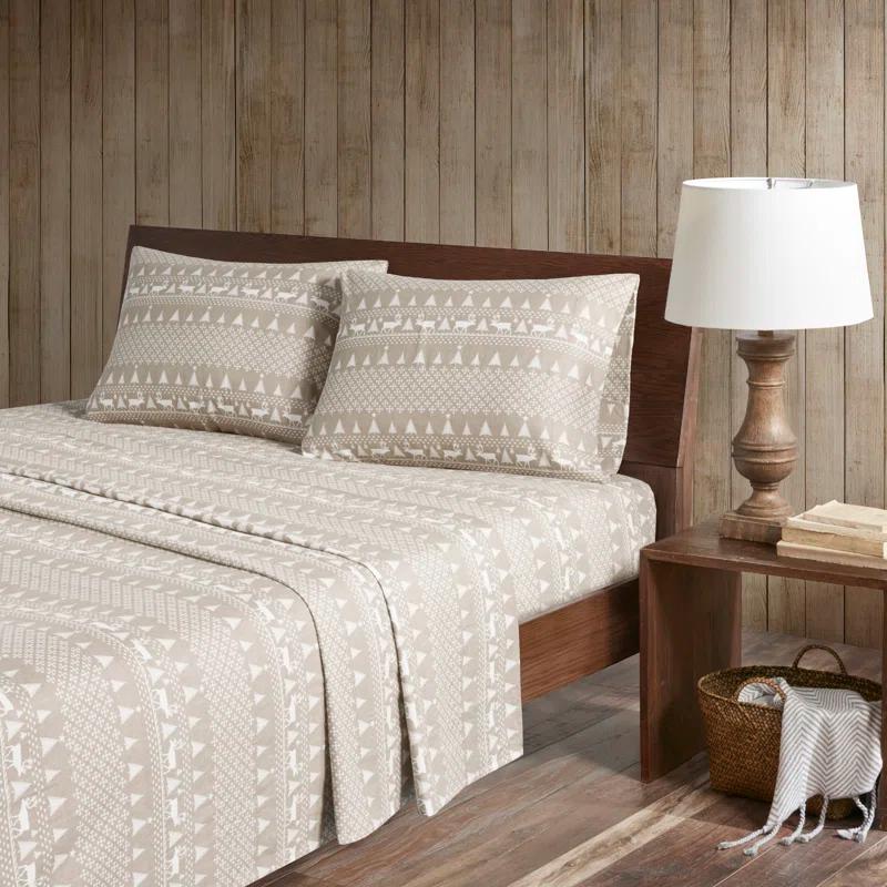 Woolrich 100% Cotton Flannel Sheet Set