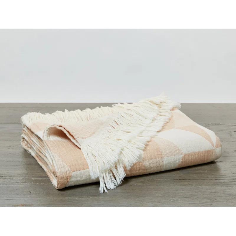 Pismo Cotton Woven Organic Throw Blanket