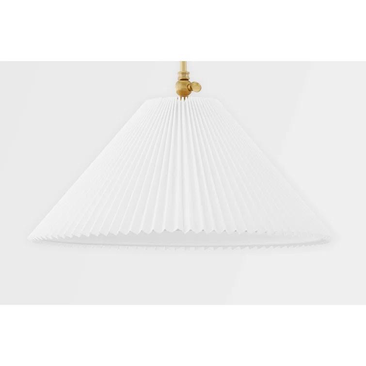Elyna Plug-In Sconce - Antique Brass