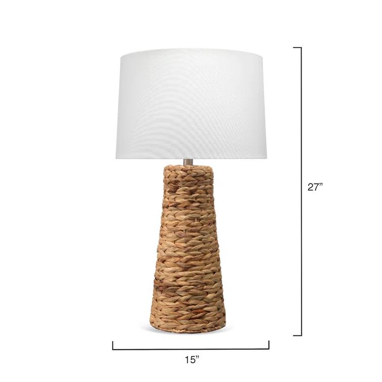 Pheobe Seagrass Table Lamp (27")