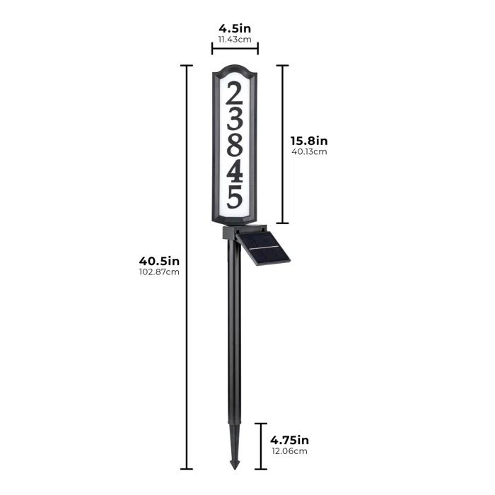 Whitehall Products Solarsolutions Aurora Address Post