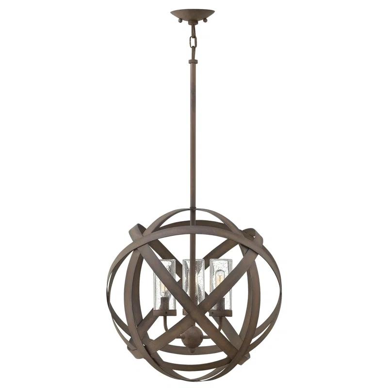 Hinkley Lighting 29703VI-LL Outdoor Pendant Vintage Iron Metal Carson