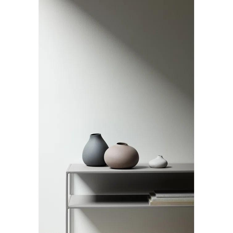 NONA Porcelain Table Mini Vase 3 Piece Set