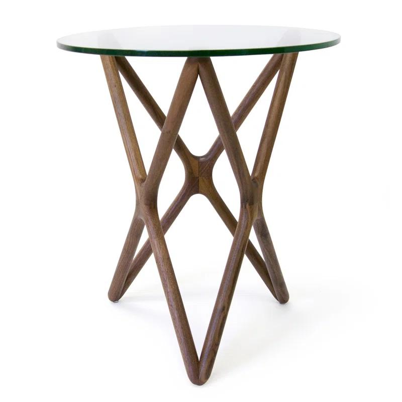 Lark Glass End Table