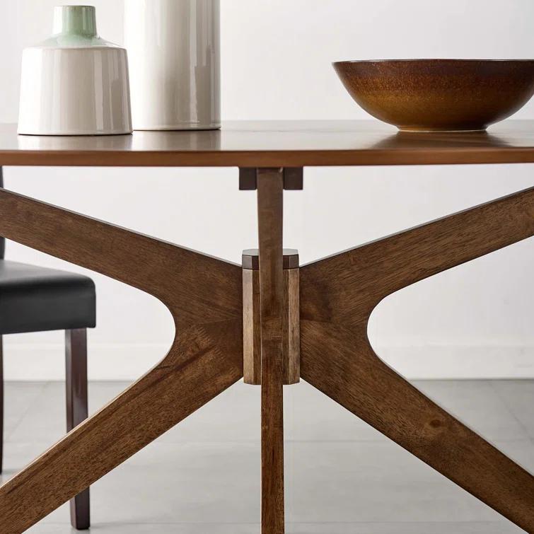Modway Carson Carrington Kampbacken 71-inch Oval Wood Dining Table