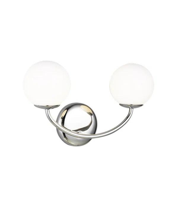 Galassia Vanity Light by AERIN - Polished Nickel / 2 Light