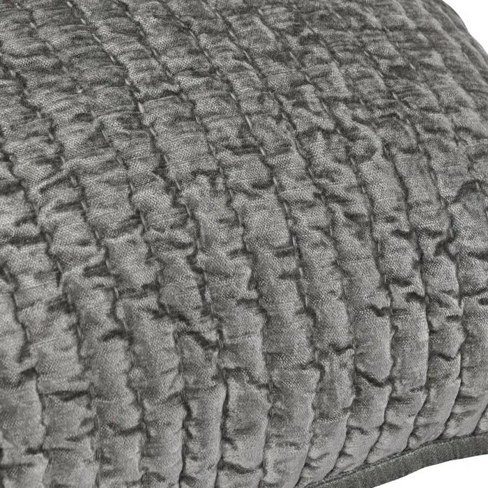 Dimitry 100% Rayon Velvet Sage Green Queen Quilt by Kosas Home