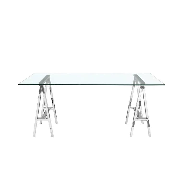 Tigerlily Glass Desk