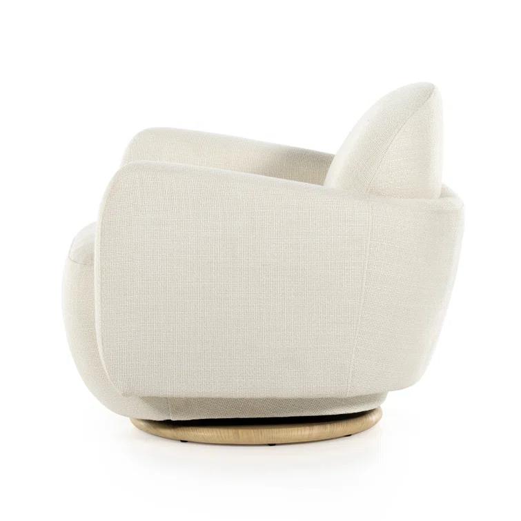 Nikita Swivel Chair - White
