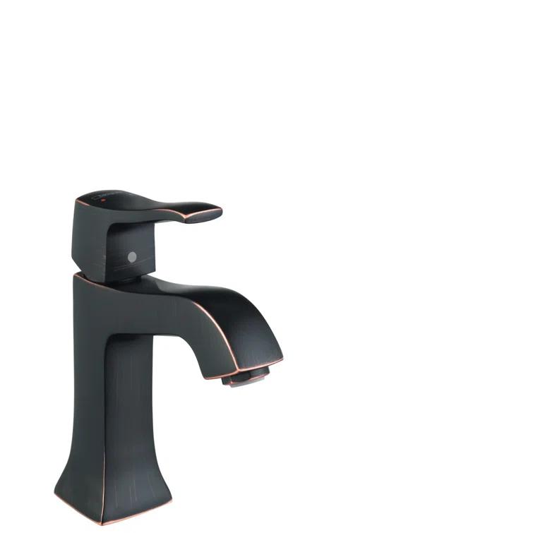 Metris C Single Hole Bathroom Faucet with Drain Assembly