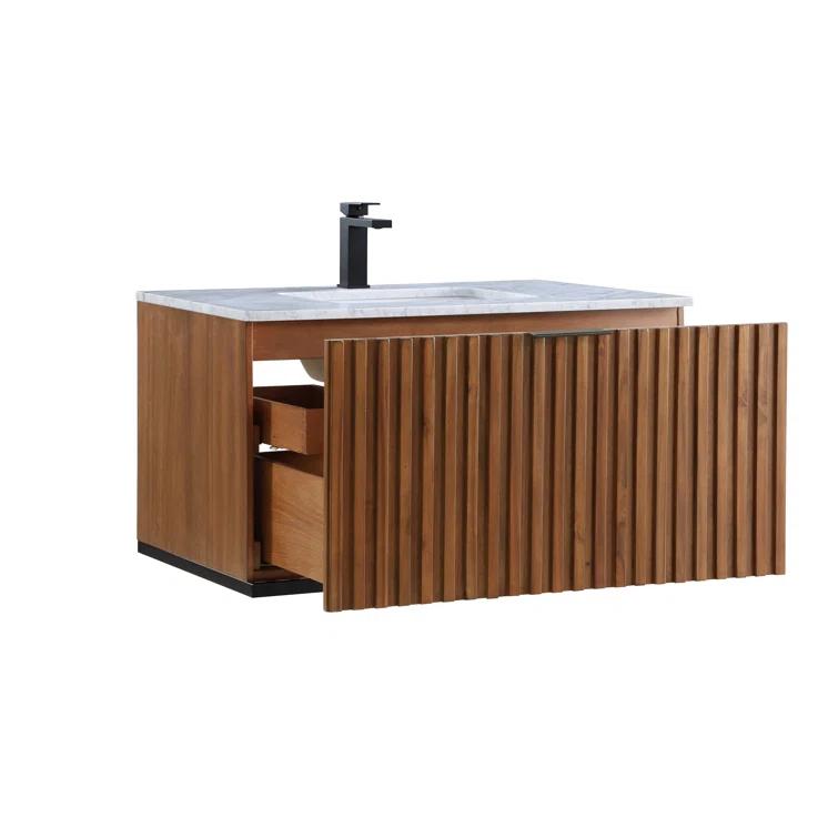 Terra 36" Wall-Mounted Single Bathroom Vanity Set