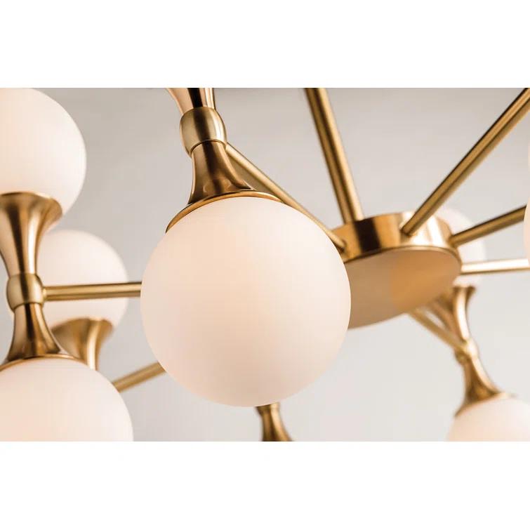 Hudson Valley Lighting 3316 Astoria 16 Light 27" Wide Led Chandelier - Brass