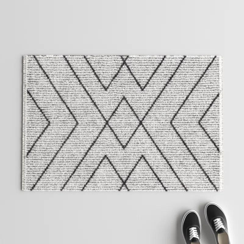 Lindy Charcoal/Ivory Rug