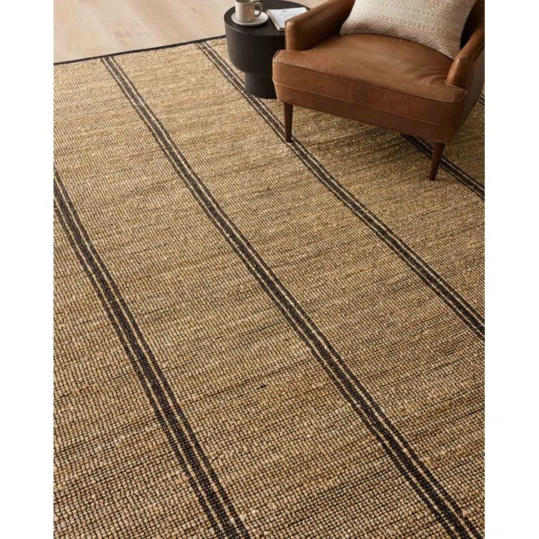 Angela Rose x Loloi Colton Natural / Black Area Rug
