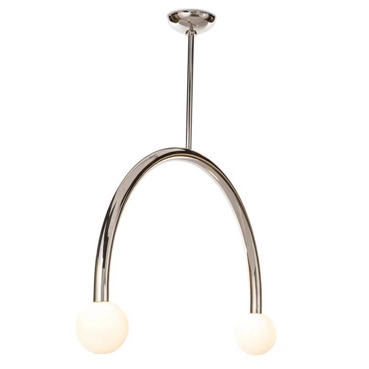 Happy Pendant Light by Regina Andrew - Polished Nickel / Large