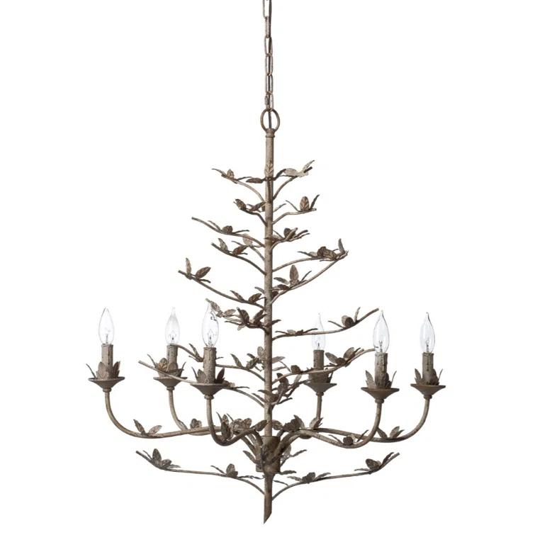 Jamie Young Company 6 - Light Dimmable Empire Chandelier