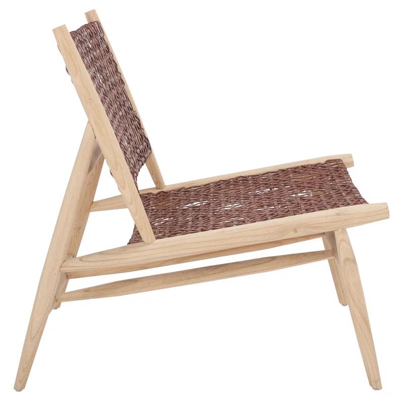 Kazbah Genuine Leather Side Chair