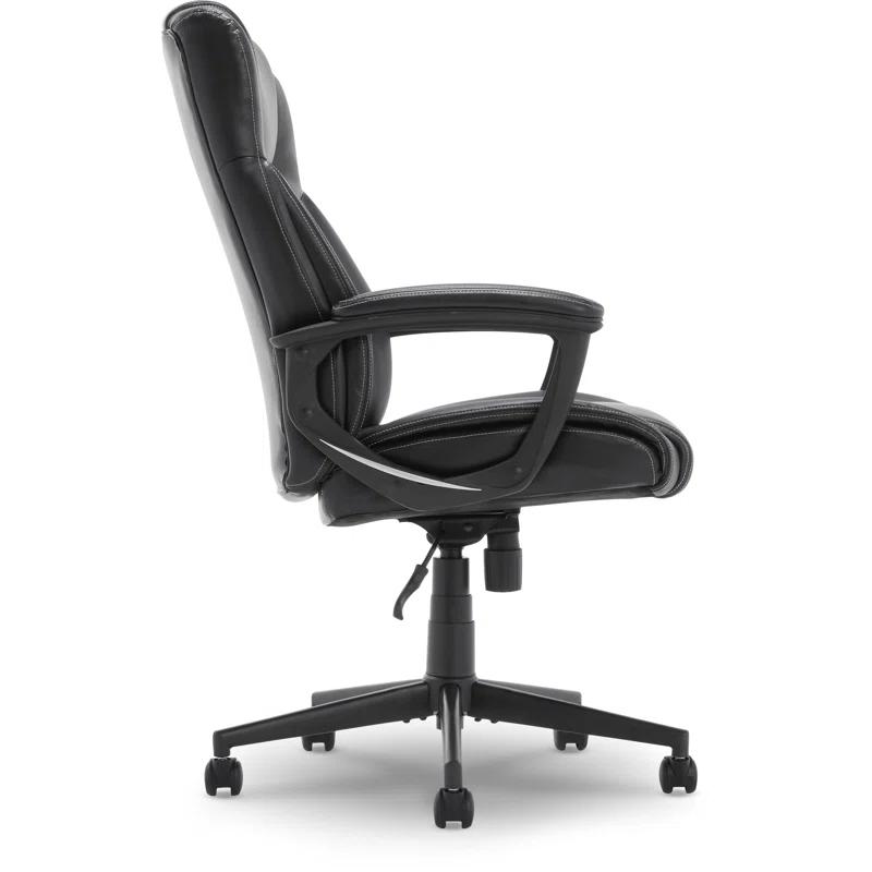 Serta Serta Connor Ergonomic Executive Office Chair with Layered Body Pillows and Contoured Lumbar