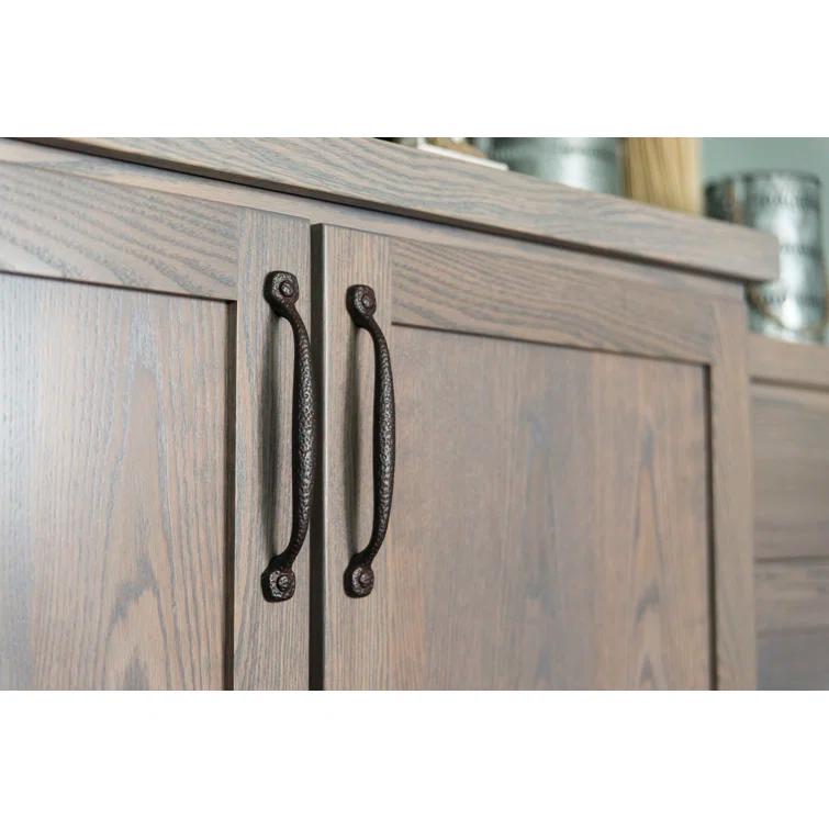 Refined Rustic Kitchen Cabinet Handles, Solid Core Drawer Pulls for Cabinet Doors