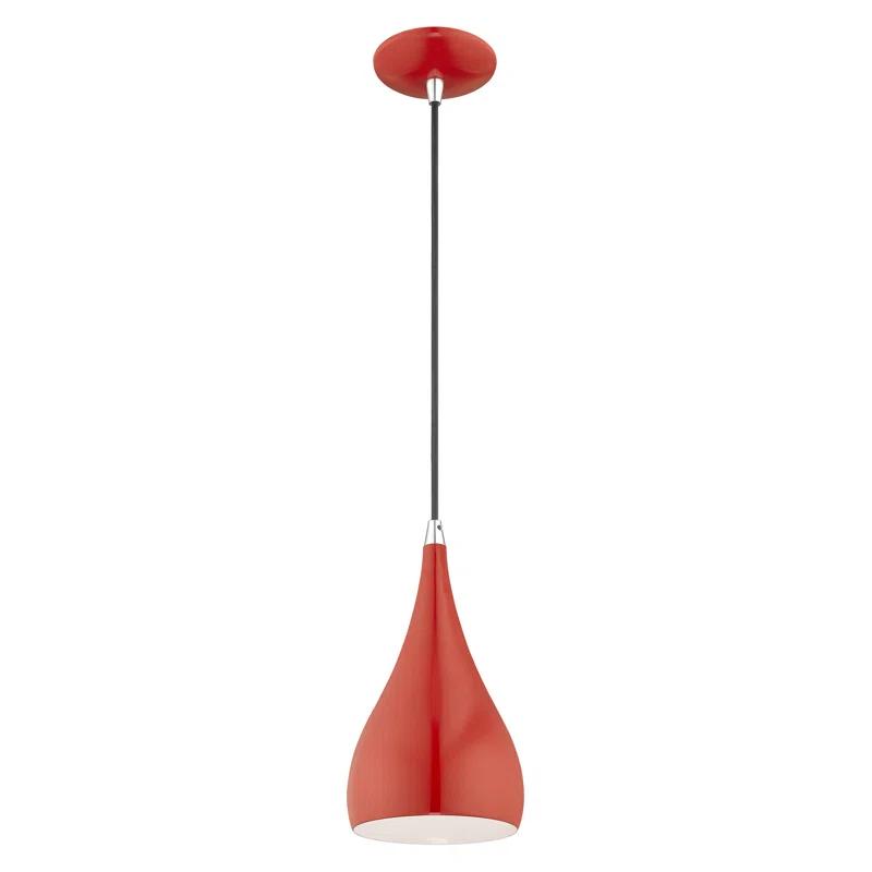 Schultz Single Light Metal Dimmable Pendant