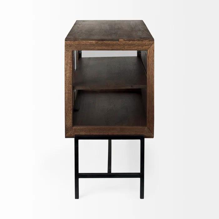 Warner Solid Wood Storage Cabinet
