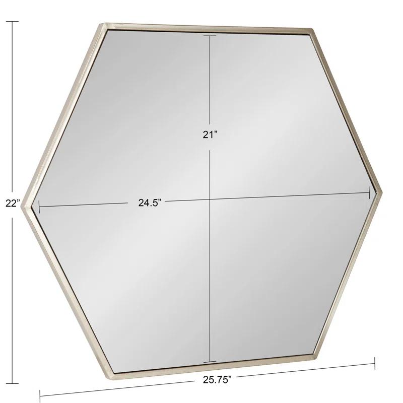 Breckler Metal Flat Mirror