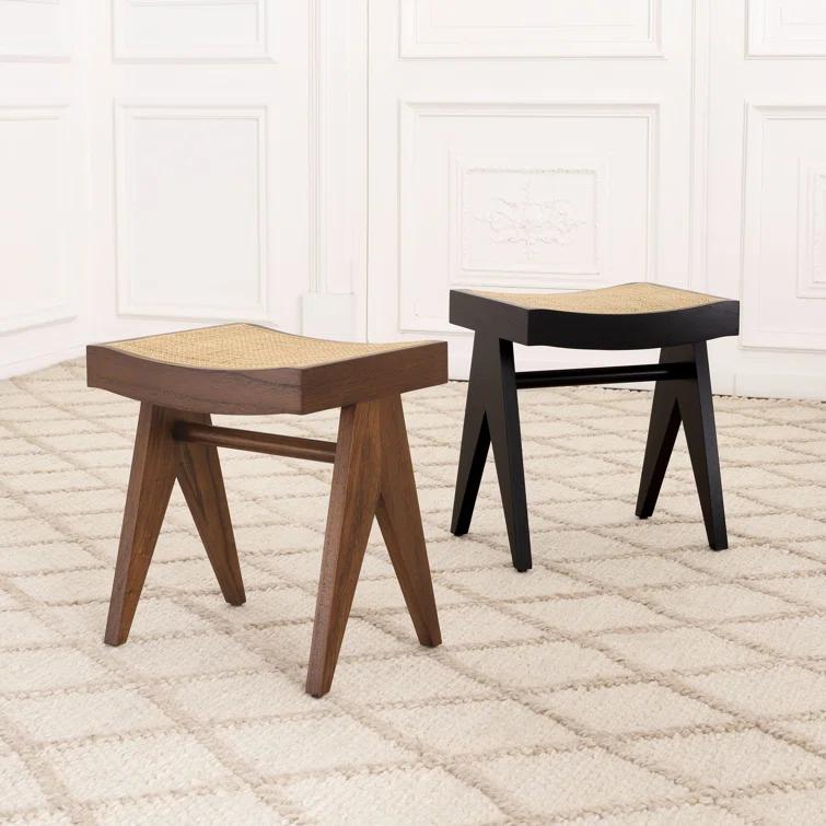 Arnaud Solid Wood Accent Stool