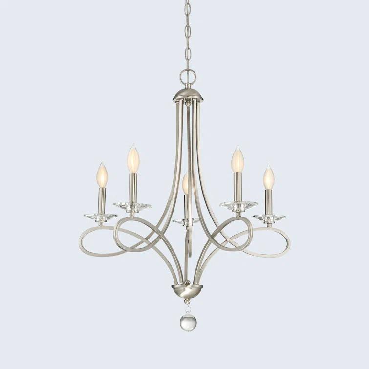 Kelly Clarkson Home Marilyn 5 - Light Dimmable Classic / Traditional Chandelier