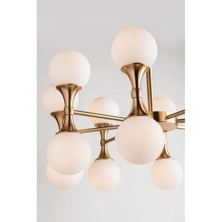 Hudson Valley Lighting 3316 Astoria 16 Light 27" Wide Led Chandelier - Brass