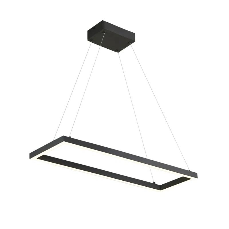 Piazza Dimmable LED Square / Rectangle Chandelier